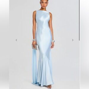 Retrofete Sky Blue Sleeveless Dress